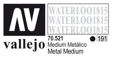 AV70521-191 Vallejo MODEL Color: Metal Medium - 17 ml