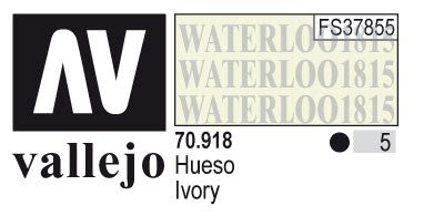 AV70918-005 Vallejo MODEL 17 ml COLOR: Ivory