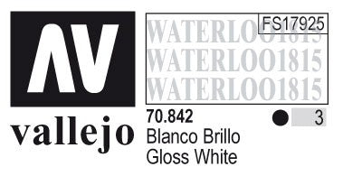 AV70842-003 Vallejo MODEL 17 ml COLOR: Glossy White