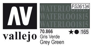 AV70866-165 Vallejo MODEL 17 ml COLOR: Grey Green