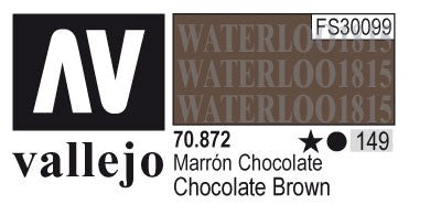 AV70872-149 Vallejo MODEL 17 ml COLOR: Chocolate Brown