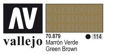 AV70879-114 Vallejo MODEL 17 ml COLOR: Green Brown