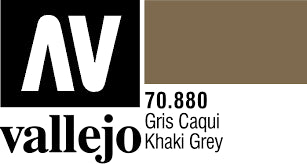 AV70880 Vallejo  MODEL COLOUR - KHAKI GREY 17ML