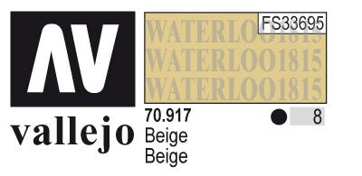 AV70917-008 Vallejo MODEL 17 ml COLOR: Beige