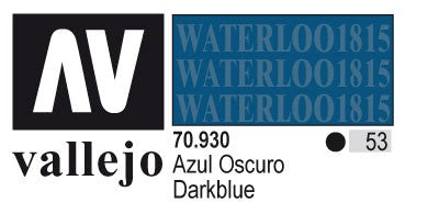 AV70930-053 Vallejo MODEL 17 ml COLOR: Dark Blue