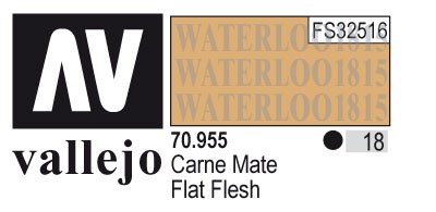 AV70955-018 Vallejo MODEL 17 ml COLOR: Flat Flesh