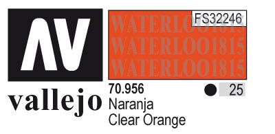 AV70956-025 Vallejo MODEL 17 ml COLOR: Clear Orange
