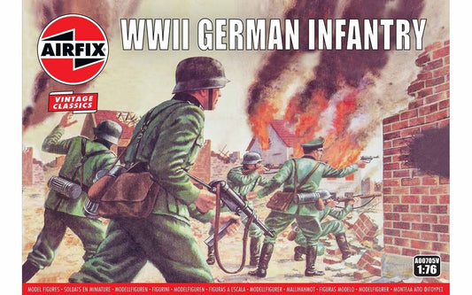 AX00705V AIRFIX SCALA 1/72  German Infantry (WWII) Vintage Classic series