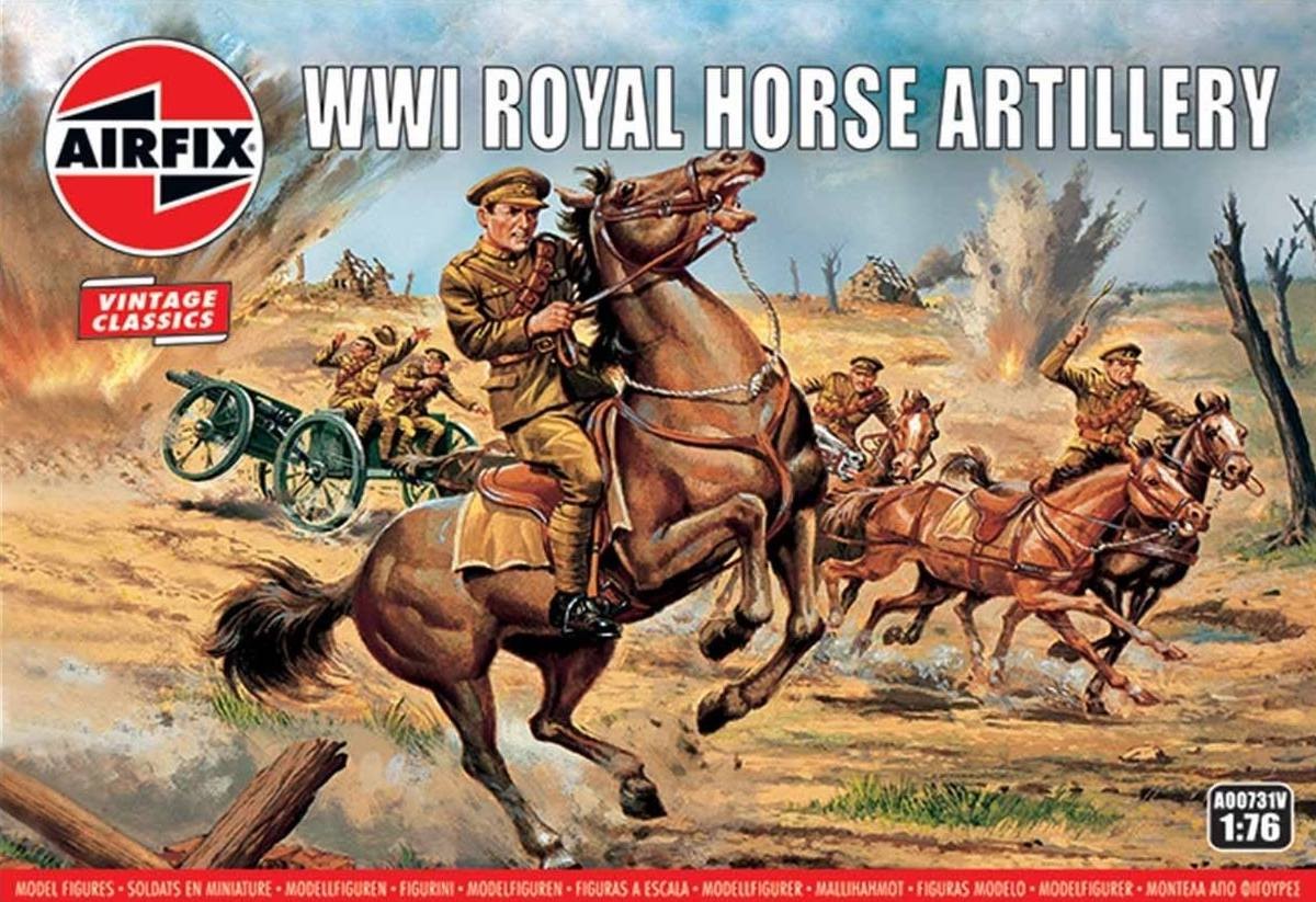 AX00731V AIRFIX Royal Horse Artillery (WWI) Vintage Classic series 1/72