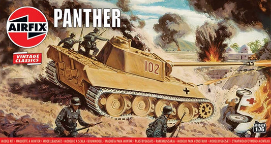 AX01302V AIRFIX  Pz.Kpfw.V Panther Tank  Vintage Classic series  1/76