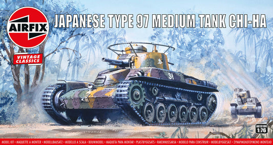 AX01319V AIRFIX Type 97 Japanese Chi Ha Tank 1/76