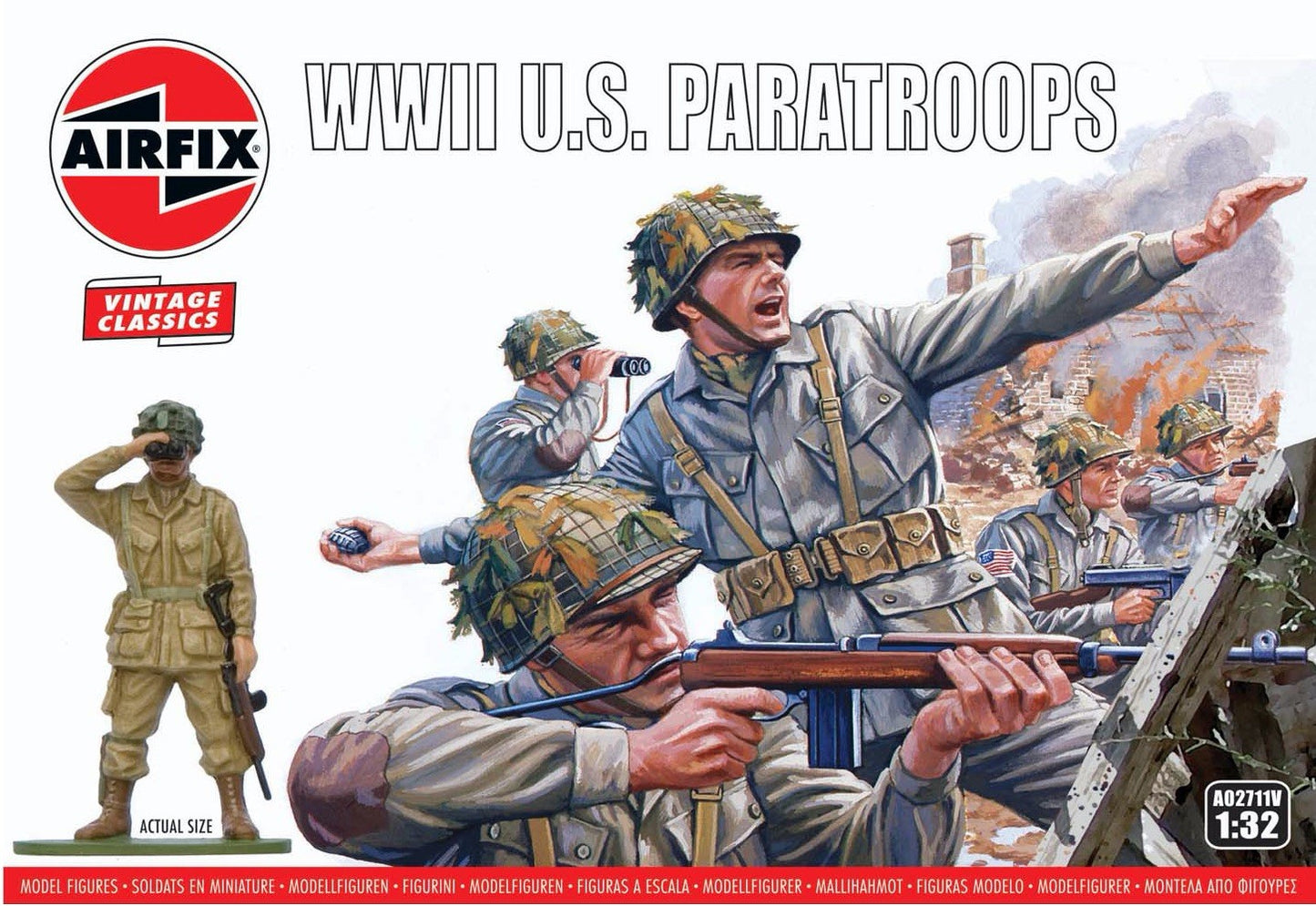AX02711V AIRFIX U.S. Paratroops (WWII)   1/32