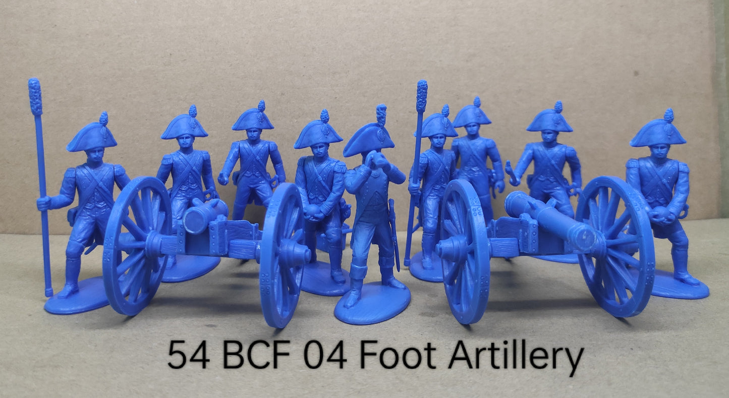 BCF04 EXPEDITIONARY FORCE Foot Artillery (1805, Bicorne) 54MM