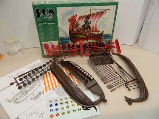 BUM 0121 SCALA 1/72 DRAKKAR VICHINGO - VINTAGE