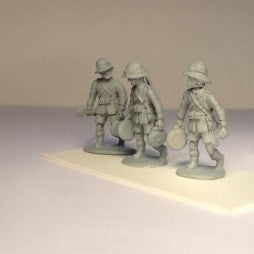 C0 EWM 1/72  Italian Army 1935 to 1943 / Infantry and support teams / Italian Army 3 man engineer team.