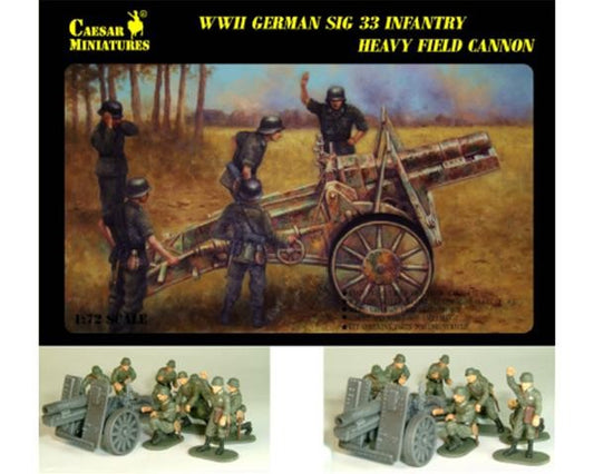 CAESAR CM7202  WWII German Infantry Gun SIG-33 with Crew