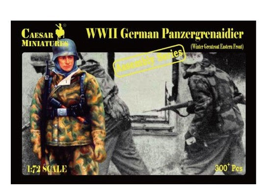 CAESAR CM7714  WWII German Panzergrenadiers in (Winter Greatcoat Eastern Front