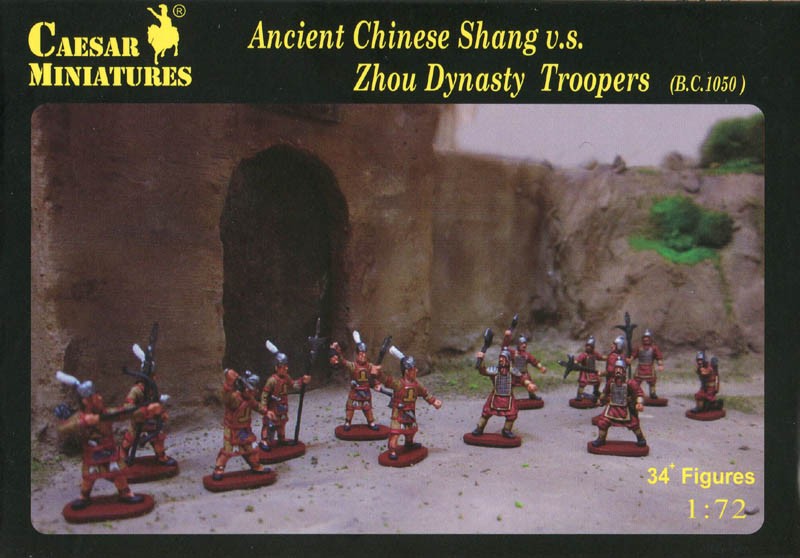 CAESAR H029 Ancient Chinese Shang vs Zhou Dynasty Troopers