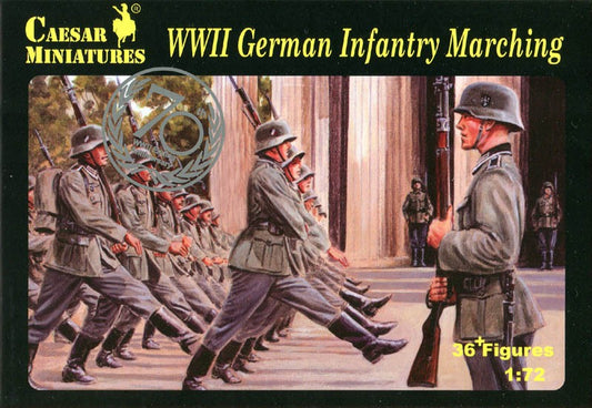 CAESAR H081 WWII German Infantry Marching