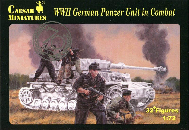 CAESAR H085 WWII German Panzer Unit in Combat