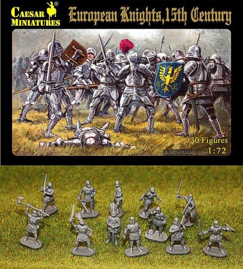 CAESAR H091 1/72  European Knights, 15th Century
