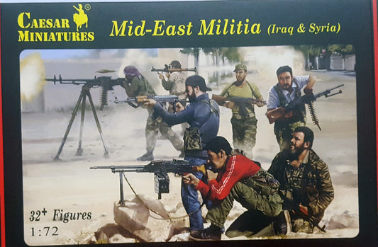 CAESAR H101 MID-EAST MILITIA (IRAQUI & SYRIA) 1/72
