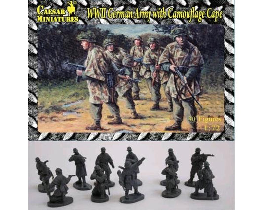 CAESAR HB04 German Army with Camouflage Cape
