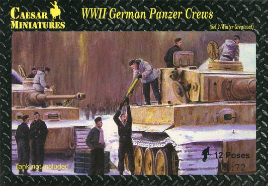 CAESAR HB05 WWII German Panzer Crews (Set 2 Winter/Greatcoat)