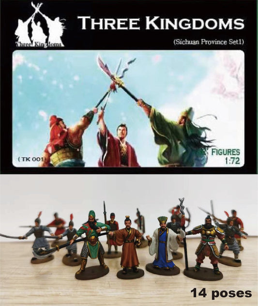 CAESAR TK001  Three Kingdoms Sichuan Province Set 1 1/72