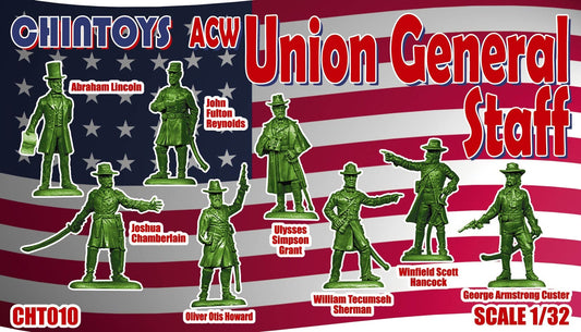 CHINTOYS CHT010 ACW/American Civil War Union General Staff. 1/32