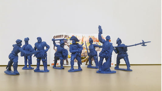 CHINTOYS CHT012 Conquistadors. Set 2 (NO BOX. THIS IS POLY BAGGED)