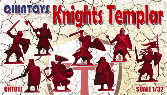 CHINTOYS CHT017 Knights Templar 1/32 (NO BOX. THIS IS IN A POLYTHENE BAG WITH CARD)