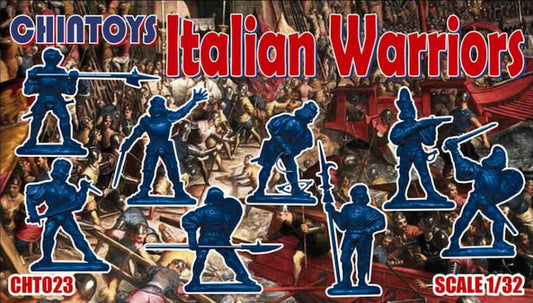 CHINTOYS CHT023  Italian Warriors 16 c (NO BOX. THIS IS IN A POLYTHENE BAG WITH CARD) 1/32