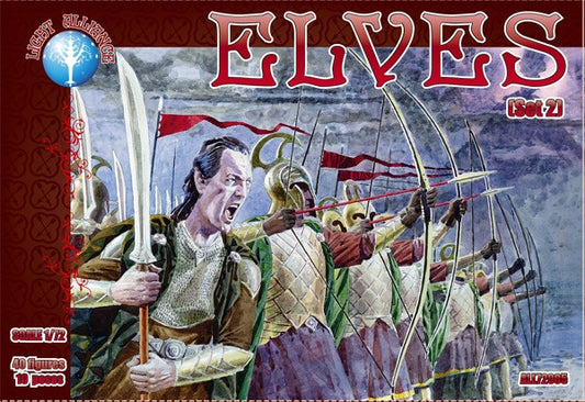 DARK ALLIANCE ALL72005 Elves set 2 SCALA 1/72