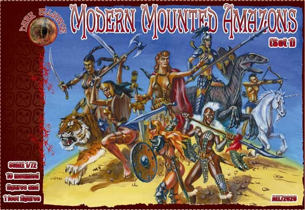 DARK ALLIANCE ALL72026 Modern Mounted Amazons