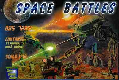 DDS72001 SPACE BATTLES sets 1 Sci-Fi. Scale 1/72 (25мм)