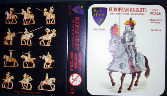 DDS 72005 DARK DREAM SCALA 1/72 EUROPEAN KNIGHTS