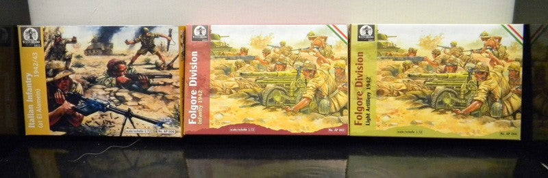 GR0065 ITALIAN ARMY IN AFRIKA SCALA 1/72 WATERLOO1815