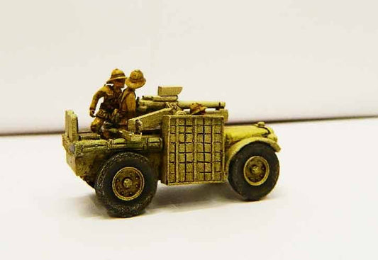 ITAVEH90 EWM  SPA TL37 “Libia” chassis Auto Cannone 75/27 with crew & accessories. 1/72