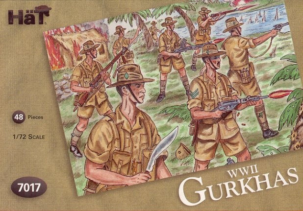 HAT 7017 WW2 Gurkhas