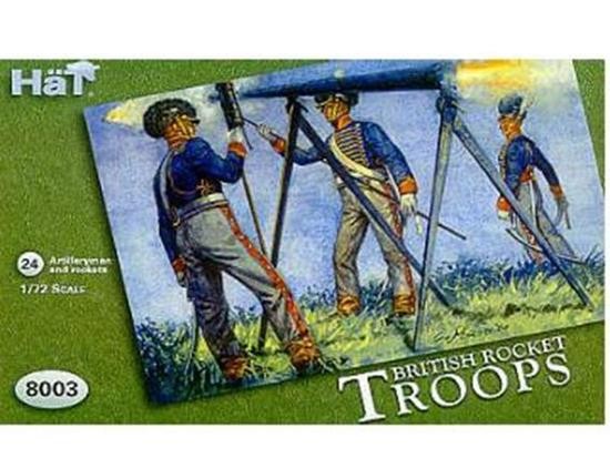HAT 8003 BRITISH ROCKETS TROOPS 1815