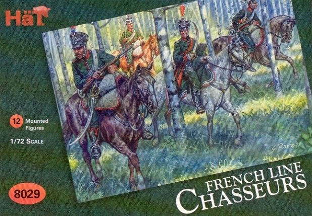 HAT 8029 CACCIATORI FRANCESI DILINEA 1809-15 ON SPRUE