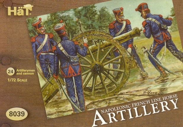 HAT 8039 ARTIGLIERIA FRANCESE A CAVALLO 1812-1815 on sprue