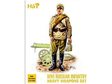 HAT 8080 FANTERIA RUSSA WWI CON ARMAMENTO PESANTE