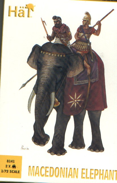 HAT 8141 ELEFANTI MACEDONI 1/72
