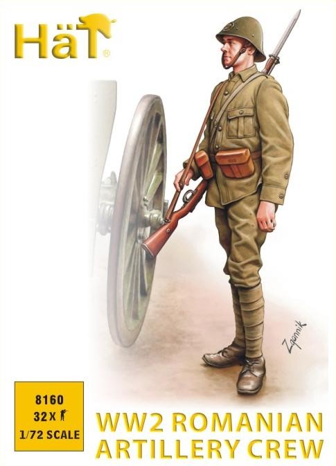 HAT 8160 World War II Romanian Artillery Crew