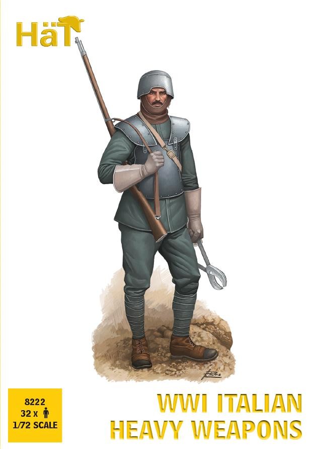 HAT 8222 WWI Italian Heavy Weapons   1/72