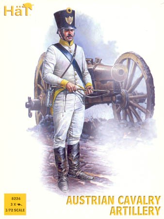 HAT 8226 Napoleonic Austrian Cavalry Artillery