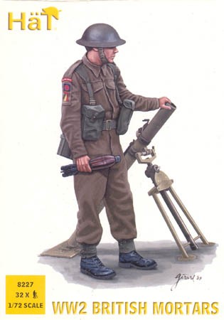 HAT 8227 World War II British Mortars