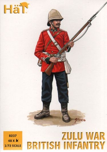 HAT 8237 Re-released! Zulu War British Infantry x 48 figures 1/72